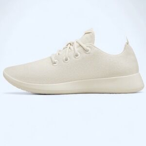 Allbirds Wool Runners Mens 11 Natural White Cream Merino Wool Sneakers Shoes
